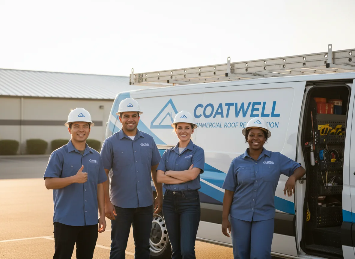Commercial roof coating company in Hutto, TX